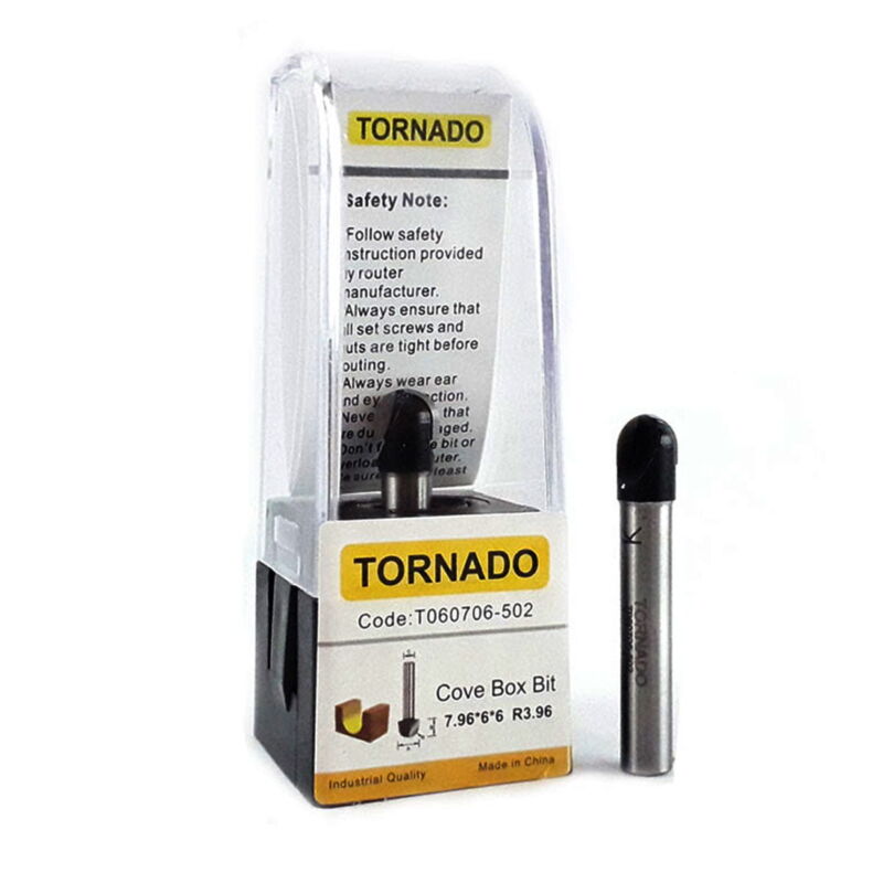 تیغ انگشتی  قطر8 تورنادو T060706-502 - تصویر 1