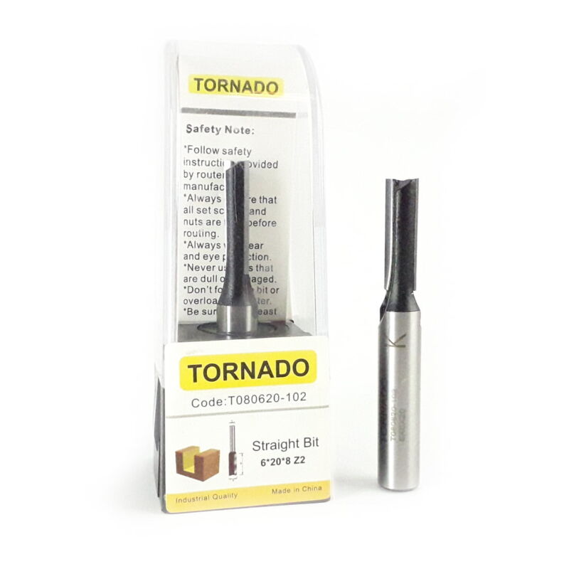 تیغ شیارزن 6 میل کارگیر 20 تورنادو T080620-102 - تصویر 1