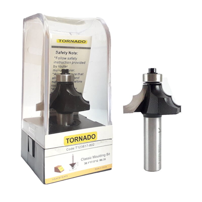 تیغ پروفیل لبه دوپله قطر 38/1 تورنادو T123817-802 - تصویر 1