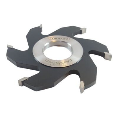 توپی فرز شیارزن شش پر 8 میل تورنادو کد T1250635-08