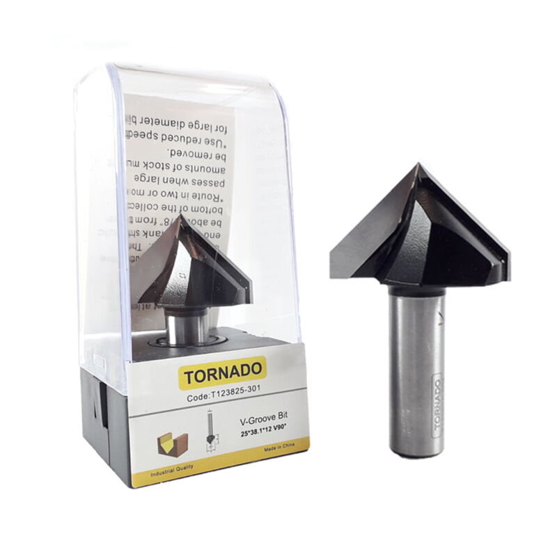 تیغ وی 90 درجه قطر 38/1 تورنادو T123825-301 - تصویر 1