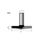 تیغ تونیک سطح قطر 57/5 تورنادو T125707-9305 - تصویر 2