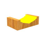 تیغ تونیک کلاسیک قطر 48 کارگیر 11 تورنادو T124811-9304 - تصویر 3