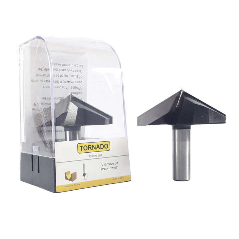 تیغ وی 120 درجه قطر 60 تورنادو T126023-301 - تصویر 1