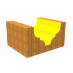 تیغ پروفیل نفوذی قطر 25 تورنادو T122515-2052 - تصویر 3