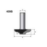 تیغ پروفیل نفوذی قطر 38/1 تورنادو T123811-409B - تصویر 2