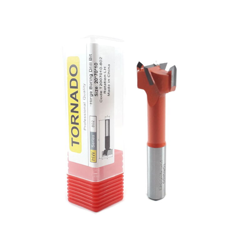 مته گازور 20 چپگرد بلند تورنادو T207010-802 - تصویر 1