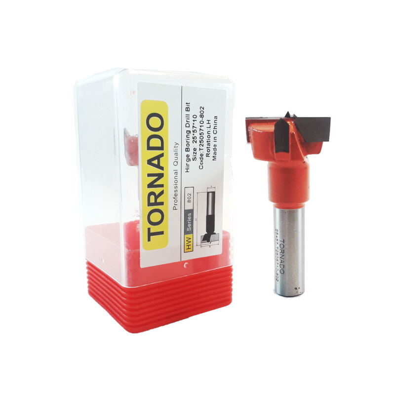 مته-25-گازور-چپگرد-تورنادو-مته-الیت مته گازور 25 چپگرد کوتاه تورنادو T2505710-802 - تصویر 1