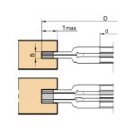 توپی شیارزن متغیر فرزیت قطر 180 کارگیر4-7/5 کد 538.501 - تصویر 2