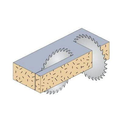 تیغ اره 25 سانت ام دی اف بر کروم