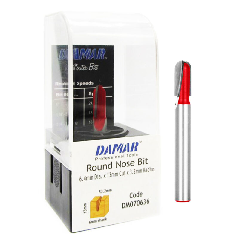 تیغ انگشتی دامار قطر 6.4 کد-DM070636