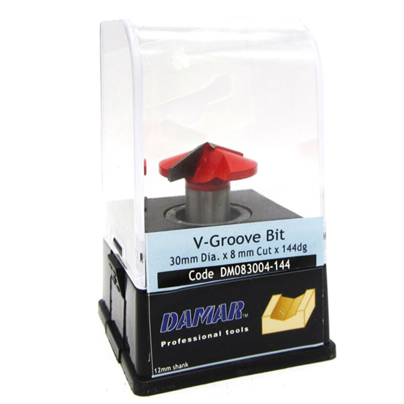 فرز حکاکی 144 درجه دامار قطر 30 کارگیر 8 DM083004-144
