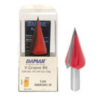 تیغ وی شکل 30 درجه قطر 20 کارگیر 40/5 دامار DM082003-30