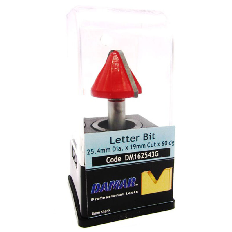 فرز حکاکی 60 درجه دامار قطر 25/4 کد DM162543G