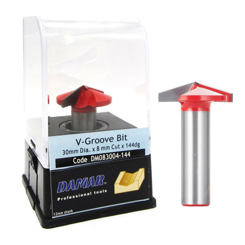 فرز حکاکی 144 درجه دامار قطر 30 کارگیر 8 DM083004-144