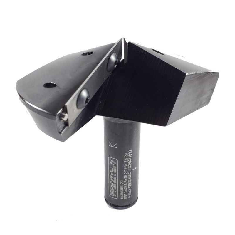 فرز وی 140 درجه تعویضی دو تیغ