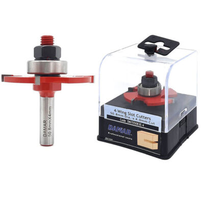 تیغ-شیارزن افقی بلبرینگی قطر 50 کارگیر 4 دامار-DM705083E-4