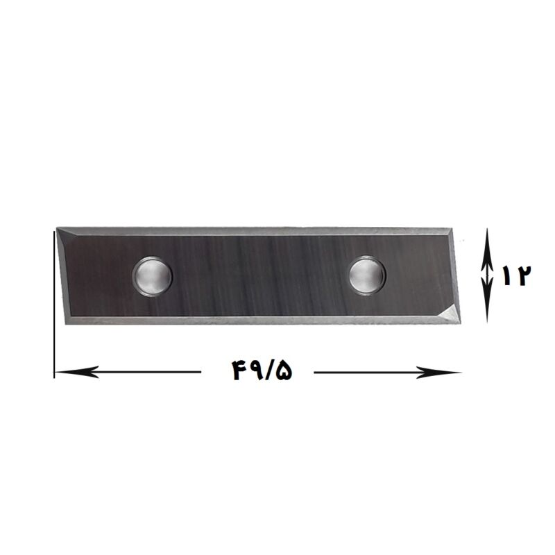 تیغچه چهار لب تیز زاویه دار 49