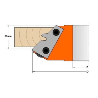 توپی اتصال 45 درجه سی ام تی