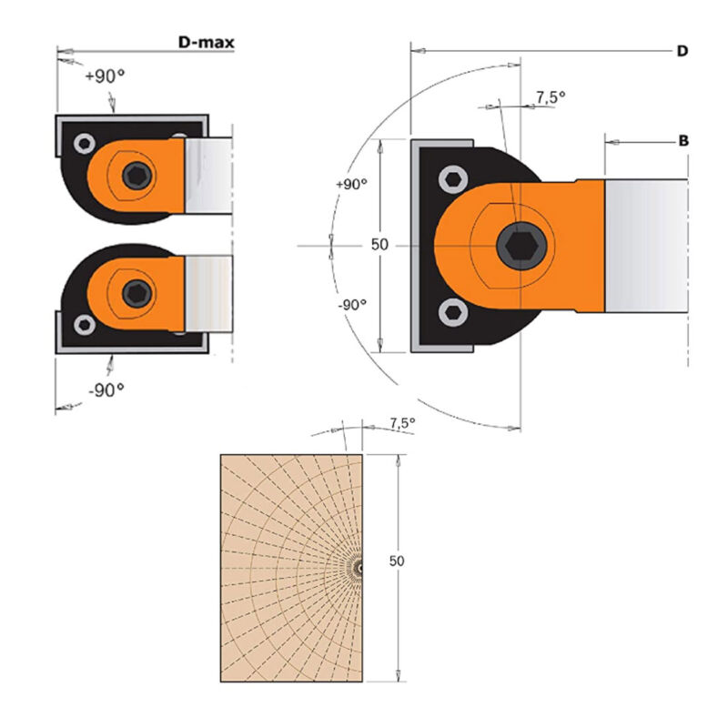 توپی مدرج پرداخت سی ام تی CMT