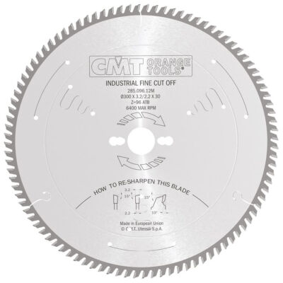 تیغ اره جنرال بر قطر 300 دندانه 96 سی ام تی 285.096.12m