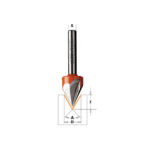 تیغ حکاکی 60 درجه قطر 12/7 سی ام تی کد 958.001.11 - تصویر 2