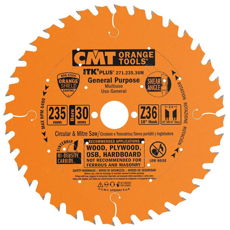 تیغ-راه-چوب-بر-روکش-سرامیک-قطر-235-دندانه-36-شفت-30-سی-ام-تی-271.235.36m تیغ اره چوب بر روکش سرامیک قطر 235 دندانه 36 شفت 30 سی ام تی 271.235.36