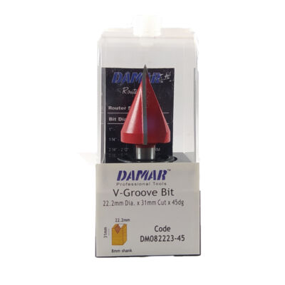 تیغ-وی--شکل-45--درجه-قطر-22-شفت-8-دامار-DM082223-45