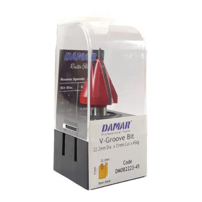 تیغ-وی--شکل-45--درجه-قطر-22-شفت-8-دامار-DM082223-45