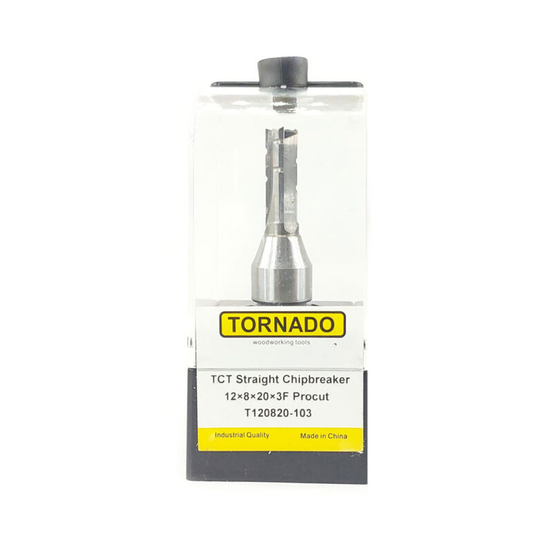 تیغ شیارزن قطر 8 سه پر تورنادو